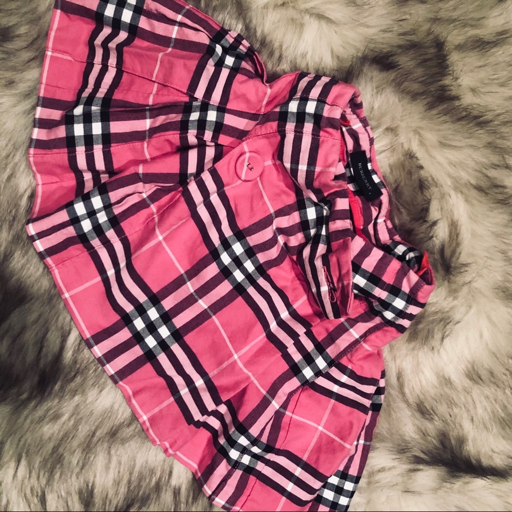 Burberry Skirt & Flower Dress Bundle